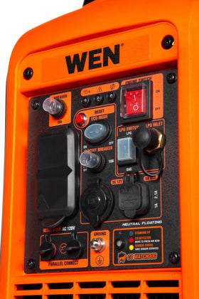 WEN DF280iX quiet operation reduces campsite noise during use.