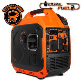 DF360iX dual-fuel switch enables convenient gas or propane use on trips