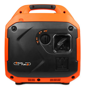 DF360iX portable inverter panel illustrating multiple outlets for devices and tools