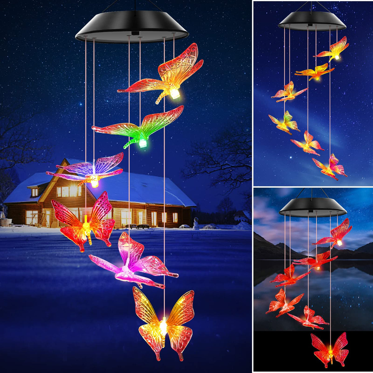 WENANA wind chimes make a thoughtful gift for mom or sister.