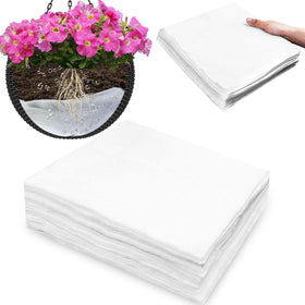 Wenfan self-watering hanging basket liner 10x10 keeps roots hydrated longer.