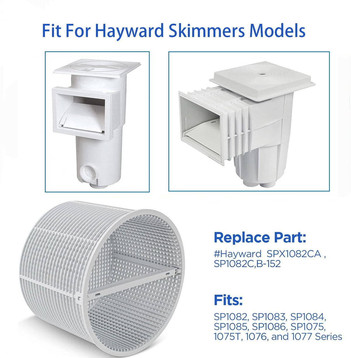 WENPENG replacement basket for Hayward SPX1084 with open interior design
