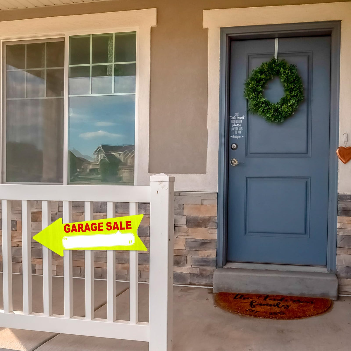 Wenqik versatile yard signs suit estate sales, events, and campaigns.