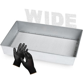 Wenses soil sifter wide frame for durable outdoor sieving.