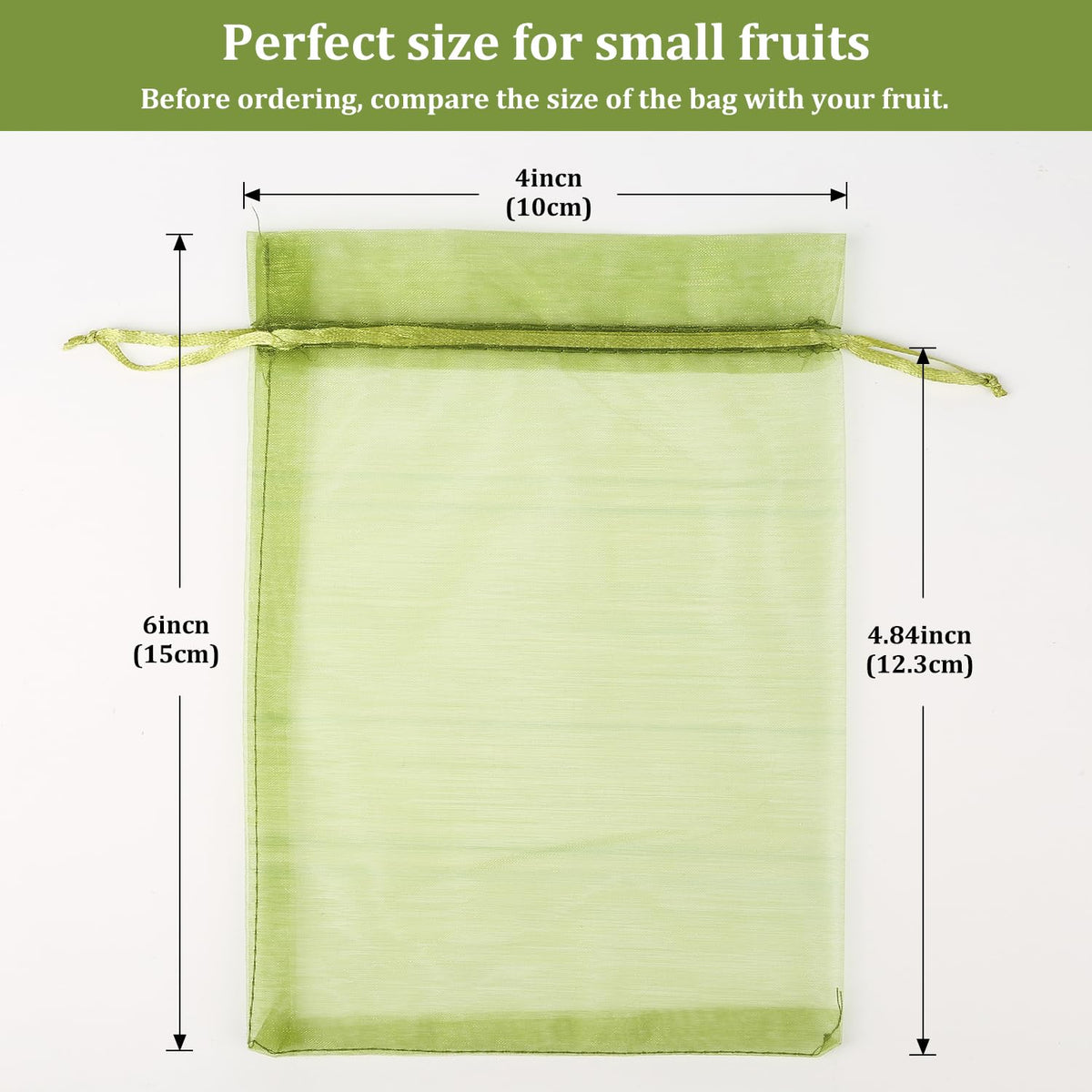 WenTao berry netting bags for strawberries and blueberries protect fruit in growth