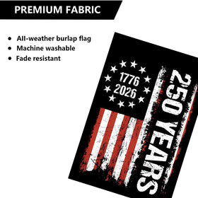 WENWELL 1776-2026 emblem detailed for ceremonial outdoor display