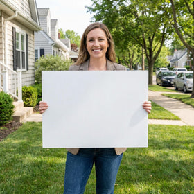 Double-sided WENWELL sign increases visibility from multiple directions.
