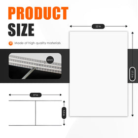 WENWELL H-stakes included provide stable displays in windy conditions.