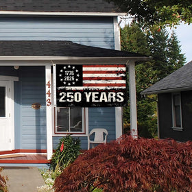 WENWELL outdoor USA flag with brass grommets for yard display