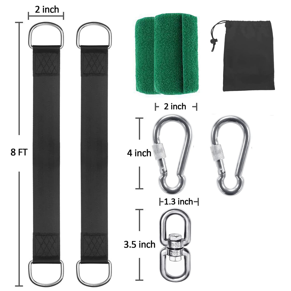 Werfeito carrying pouch included for easy transport to garden, park, or campsite.
