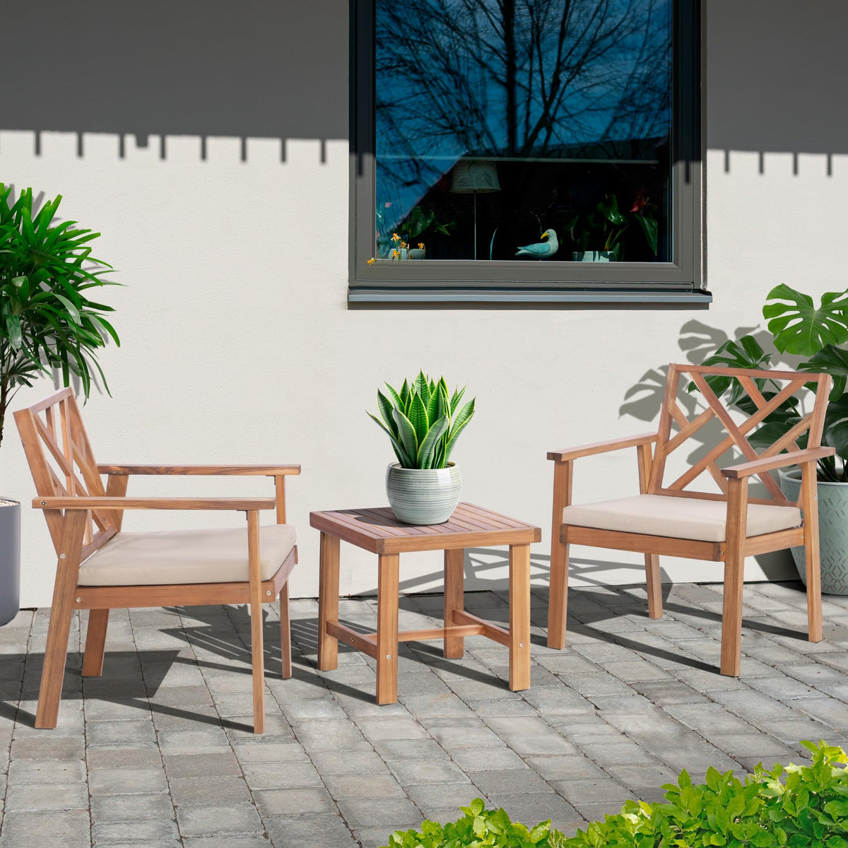 Werph easy maintenance tips help sustain the set's beauty year after year.
