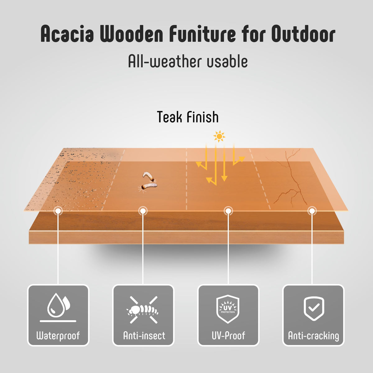 Werph ergonomic backrest design enhances support during relaxed outdoor conversations.