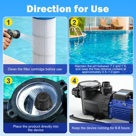 WESHIPTO black replacement unit supports longer filter life