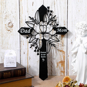 Wesiti galvanized iron grave marker, weatherproof and long-lasting outdoor use.