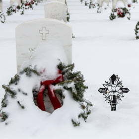 Wesiti easy-install ground marker for quick, respectful memorial setup.