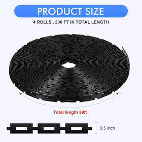 Wesiti four-roll pack of adjustable tree ties for staking and support
