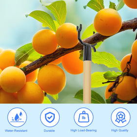 West Bay tree supports enable precise height adjustment for fruit trees