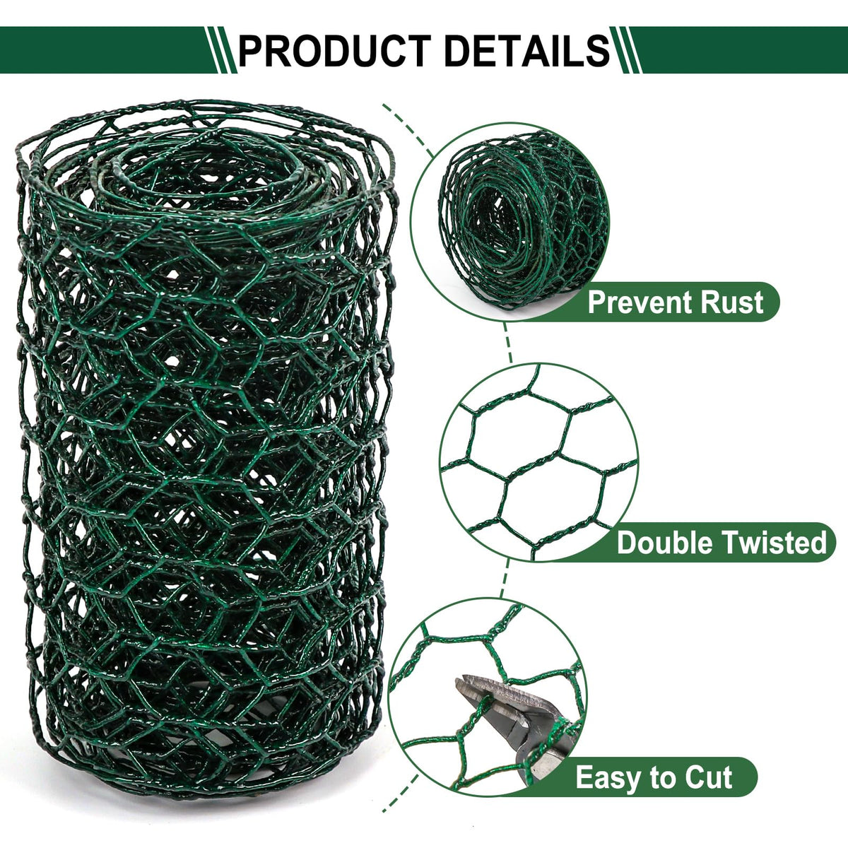 West Bay netting for elegant floral arches and decorative plant supports.