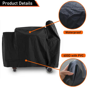 Westeco PB1100PS1 cover keeps Pit Boss grill clean and dry