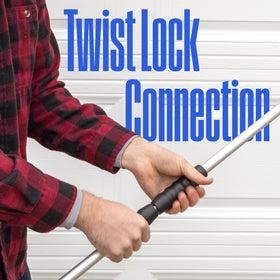 Westinghouse extension wand 30-degree angle enables precise cleaning of tight spots.