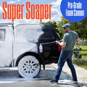 Westinghouse foam cannon supports professional detailing with controlled suds.