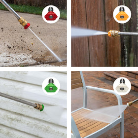 Westinghouse nozzle 15-degree stripping for heavy-duty surface removal