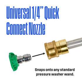 Westinghouse nozzle 25-degree cleaning for general outdoor surfaces
