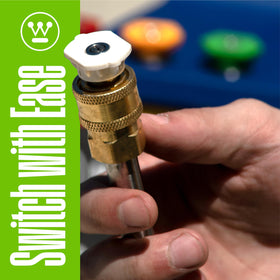 Westinghouse soap applicator for even detergent distribution