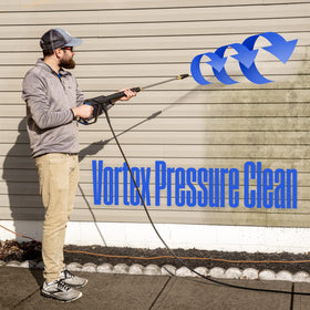 Westinghouse soap-compatible turbo nozzle for soap-assisted cleaning applications.