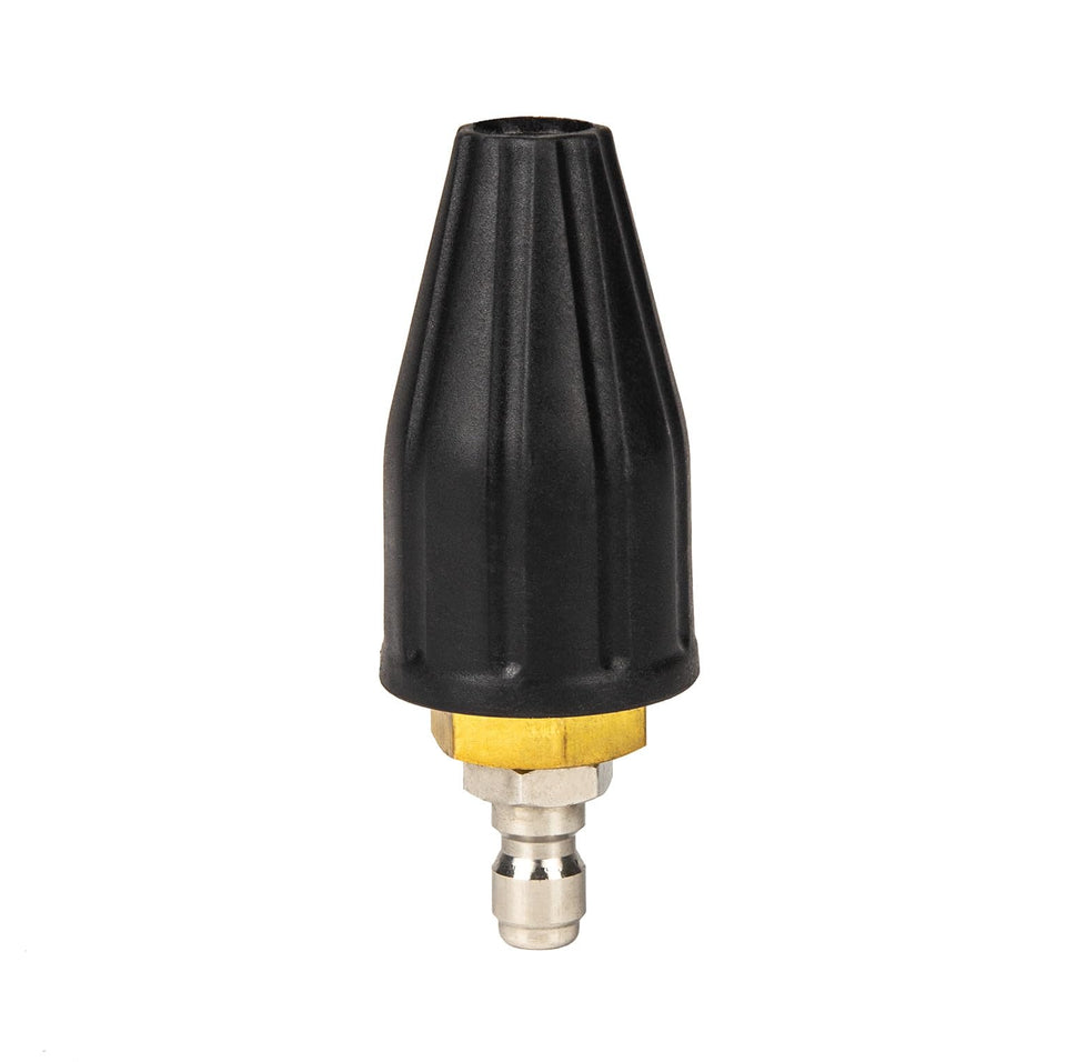 Westinghouse turbo nozzle attachment delivering high-pressure jet for tough grime.