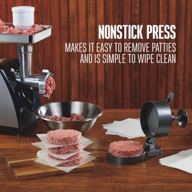 Nonstick surface cleans quickly after each use.