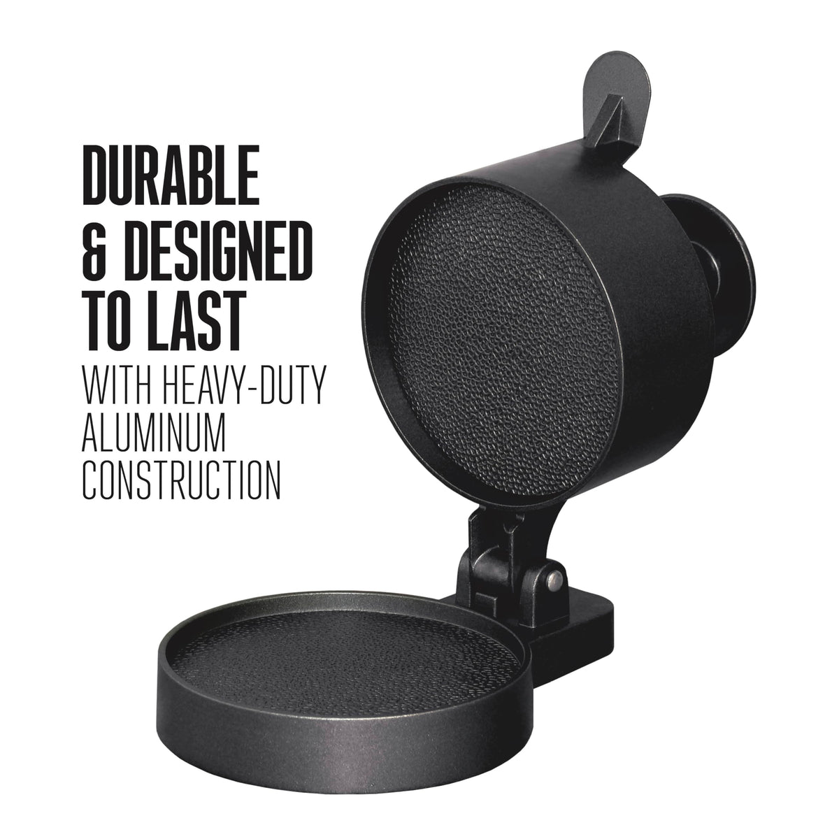 Perfect tool for stuffed burgers and crab cakes.