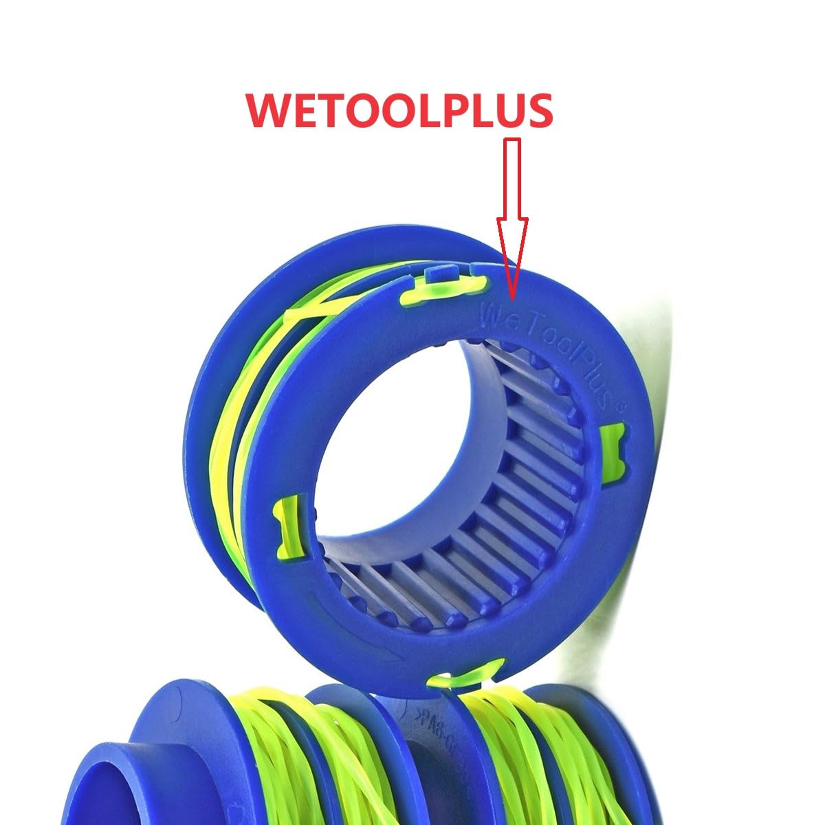 High-strength spool components provide lasting cutting power and reliability.