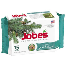 Wetsel Jobes Evergreen 15 spikes pack — easy root feeding for trees and shrubs.