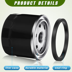 Wettal KH-12-050-01-S oil filter metal casing detail emphasizes heat resistance
