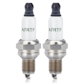 Wetenex RDZ4H spark plug close-up for reliable ignition in lawn engines.
