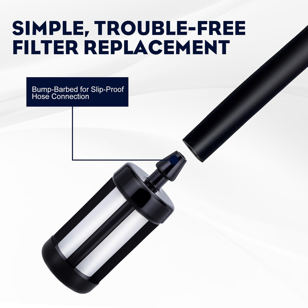 Wetenex Sthil fuel filter in bag; ready-to-ship replacement parts