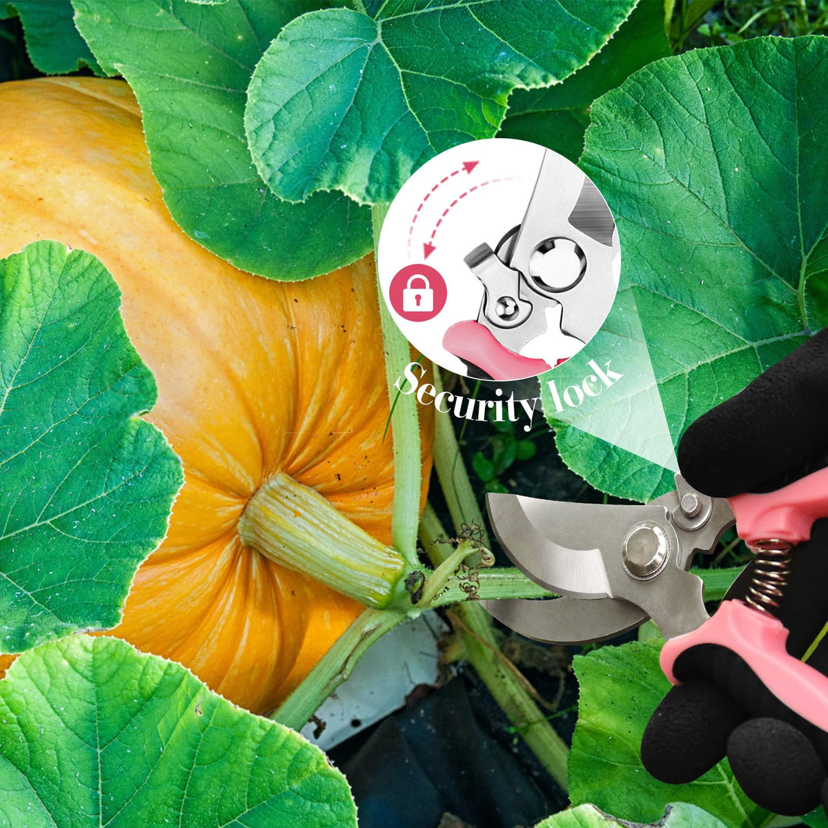 Wevove pink gardening gloves with latex grip protect hands during yard tasks