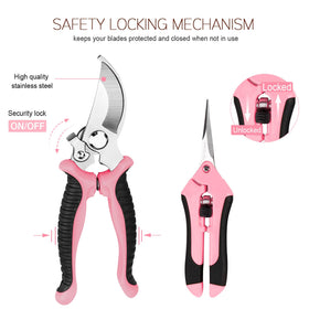 Wevove pruning shears storage bag keeps all tools organized together