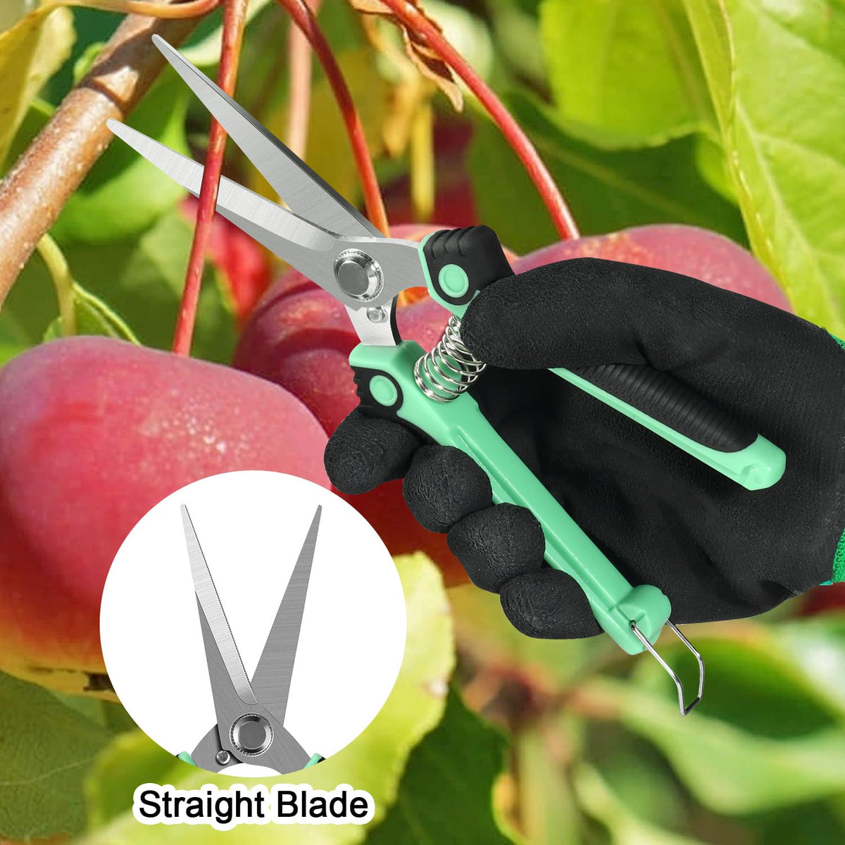 Wevove safety lock pruning shears for secure storage