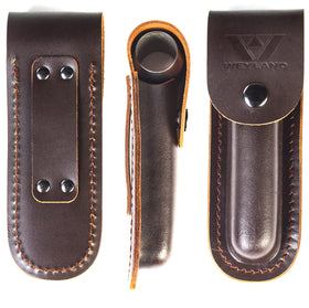 WEYLAND Bushcraft Settlers Tool close-up on carbon steel durability.