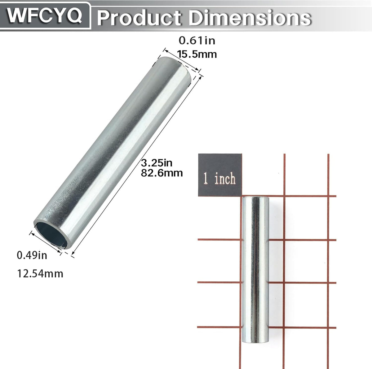WFCYQ 332 bushing assembly closeup highlighting snug axle-to-hub fit.