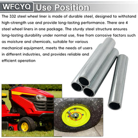 WFCYQ 332 steel wheel bushing under stress-test showcasing durability.