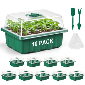 WFOEJEJ 120-cell seed tray for organized seed starting.