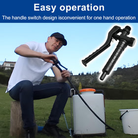 WFXSHparts one-hand operation design enables easy spraying in greenhouse rows.