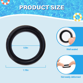 WFXSHparts pure-spa seal closeup shows durable gasket material for steady water flow.