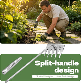 Wggkeep tool excels at precision weeding and soil turning.