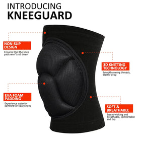 Wghtri knee pads offer durable protection during construction and flooring work.