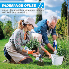Unisex fit ensures secure wear for gardening, dancing, or sports.