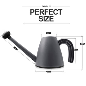 WhaleLife lightweight durable plastic for comfortable use during longer watering.